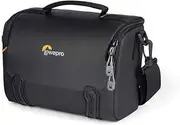 Lowepro Adventura Sh 140 III, Camera Shoulder Bag with Adjustable/Removable Shoulder Strap, Bag for Mirrorless Camera, Compatible with Fujifilm Xt200, Canon M50 MII, Eos R10, Nikon Z50, Black