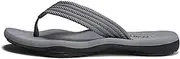 [Bluwhale] Men's Flip Flops with Arch Support | Thong Sandals for Yoga | Foam Slippers for Ultimate Comfort