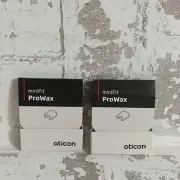 2 Boxes Oticon MiniFit ProWax Wax Hearing Aid Filters
