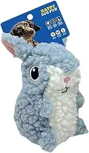 Dog Plush Toys - Tough Crinkle Chew Toys for Dogs - Cartoon Duck Sheep Bunny Plush Animal, Pet Enrichment Activities for Small Medium Breed Interactive Play Indoor