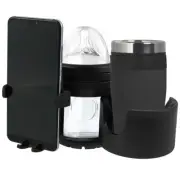 Universal Stroller Cup Holder Pram Bottle Drink Water Coffee Phone Rack 3⌒N1.⌒♎