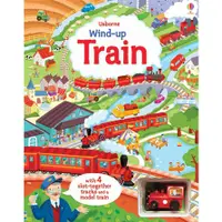 在飛比找蝦皮商城優惠-Wind-Up Train Book (玩具書)(硬頁書)/