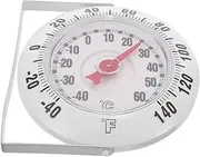 TINEASUR Ccurate Room Outdoor Thermometer Wall Temperature Gauge Mechanical Pointer for Grill Patio