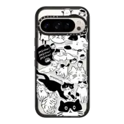Google Pixel 9 Pro Impact Magnetic Case MEOW! MEOW! MEOW!