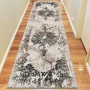 Phantasy Illusion Brown Runner Rug