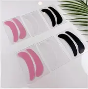 Reusable Eye Pad Under Eye Patches Silicone Lash Lift Cover Eyelash Extension Patch 6 Pair Lower Lash Isolation Pads For Sensitive Skin During Eyelash Perm Lamination or Lash Extensions