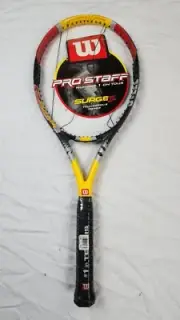 VTG NOS Wilson Pro Staff Surge X Tennis Racket T7465 4 5/8" Unstrung MP 100 Sq