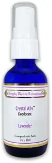 Crystal Ally Spray Deodorant Lavender 2 oz by Simply Divine Botanicals