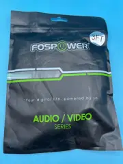 FOSPOWER 2RCA Male to 2RCA Male Stereo Audio Cable 2PACK