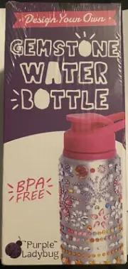 Design Your Own Gemstone Water Bottle Kids/Family Crafts BPA Free
