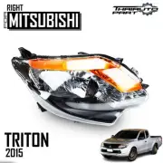 Head Lamp Light Right RH Halogen For Mitsubishi Triton L200 2015-2018 MQ (for: Mitsubishi)