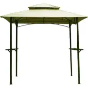 KOZYARD (BBQ) Grill Canopy 8' X 5' Steel Frame Vented Double-Tier Top Cover