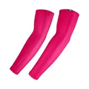 ] Football Arm Sleeves - Breathable Compression Arm Small/Medium Hue Pink