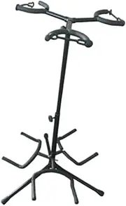 Perfeclan Three Heads Guitar Display Rack Lightweight Music Instrument Rack Ukulele Stand Cello Holder for Folk Guitar Acoustic Guitars