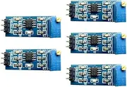 VENEKA NE555 Pulse Generator Square Wave Rectangular Wave Frequency Adjustable Mini Signal Generator Module,5Pcs Easy Install