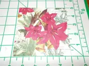 Two Decorative Cocktail Napkins for Decoupage "Joyous Christmas"