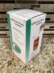 NEW BRAND BD Home Sharps Container 1.4qt 1ct -305557