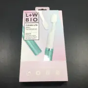 L+ W Bio Clean Lite Travel Toothbrush Set Light Green