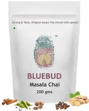 BLUEBUD Tea | Masala Chai | Premium Assam CTC Tea 200G Free Shipping World Wide