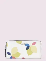 cameron lemon zest large continental wallet