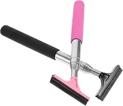MOLUCKFU Long Handle Windshield Squeegee Car Rearview Mirror Cleaning Brush Window Wiper for Auto Cleaning