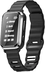 Sleep Aid Device Wristband Watch for Fast Asleep Improve Sleep Relief Black