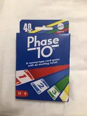 Mattel Phase Card Game - Brand New