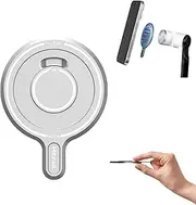 Gimbal Magnetic Adapter Base for Insta360 Flow,Hand Stabilizer Gimbal Magnetic Attraction Accessories Camera Expansion Mount for Smartphones