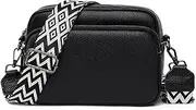 [Generic] Camera Bag Purse Guitar Strap for Purses Genuine Leather Camera Crossbody Bags for Women Trendy
