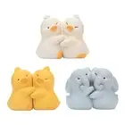 Cute Animal Decorative Bookends Bookshelf Organizer Resin Book Holder