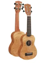 Kahua 21 Soprano Burl Maple Ukulele
