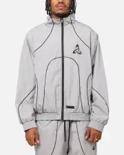 [The Anti Order] The Anti Order Stereo Nylon Track Jacket Grey - Size M M Grey
