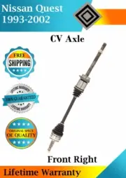OE Front Right CV Axle For 1993-2002 Nissan Quest 3.0L 3.3L Lifetime Warranty (for: Nissan)