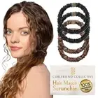 Authentic Mulberry Silk Skinny Hair Match Scrunchies for Women, Anti Breakage...