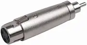 Signal Flex SF17 XLR Female to RCA Male Adapter