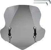 Motorcycle Wind Screen,Multipurpose Acrylic Scooter Windscreen - Thickened Motorcycle Accessories, Wear-Resistant Windshield for Reduce Wind Speed