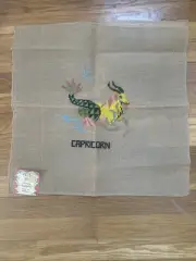 DRITZ Preworked Tapestry Needlepoint Canvas 19" X 19" Capricorn