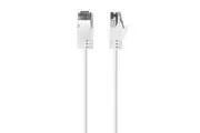 Cruxtec Ultra-Thin CAT6A U/UTP Ethernet Cable - White 1.5m (RF6A-015-WH)