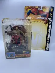 Marvel Legends Spider-Man 2 Movie Battle Attack Punch & Kick Doc Ock Wall-READ