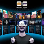 virtual reality glasses Compatible with 57 inch smartphones
