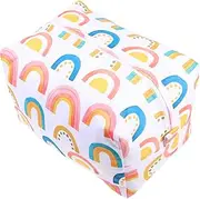 CIMAXIC Nappy Storage Pouch Diaper Bag for Nursery Space-Saving Handle Straps Light Weight Pul Material