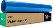Cricut® Value Iron-On, Blue (12 in x 10 ft) - HTV Heat Transfer Vinyl
