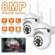 8MP Wifi IP Wireless PTZ Camera 4X Zoom AI Human Tracking Two-way HD Night Color