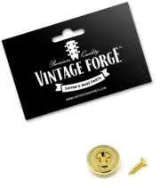 ROUND STRING TREE GUIDE FOR FENDER PRECISION & JAZZ STYLE BASS (GOLD) *NEW*