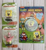 Sponge Bob Squarepants + Patrick Star + Maze Book Stocking Stuffers New Summer