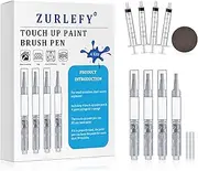 ZURLEFY 4 Count Touch Up Paint Brush Pen for Painting Walls, House Paint Drywall Repair Brushes kit for Wood Furniture, Desks, Fence Scratches(3ml)