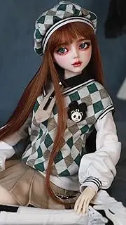 VLEYAN Hand-Painted BJD Doll 1/3, Urban Fashion Female Style 22 Inches(56cm)