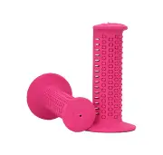 AME BMX Bike Grips Cam Fluorescent Pink Bicycle GT PERFORMER DYNO HARO
