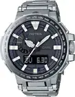 CASIO Watch PROTREK MANASLU Radio Solar PRX-8000GT-7JF Men's Silver NEW