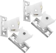 OSOLADY 2Sets Roman Blinds Cord Lock Mechanism Replacement DIY Pulley Accessories for Indoor Roller Blinds Easy Installation Smooth Movement Secure Stylish Shutter Parts